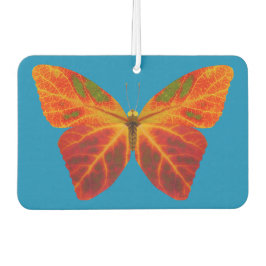 《植物》アスペンリーフバタフライ2 カーエアーフレッシュナー