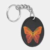 《植物》アスペンリーフバタフライ2 キーホルダー (正面左)