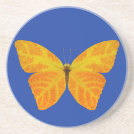 《植物》アスペンリーフバタフライ3 コースター