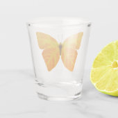 《植物》アスペンリーフバタフライ3 ショットグラス (裏面)