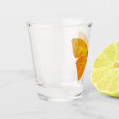 《植物》アスペンリーフバタフライ3 ショットグラス (左)