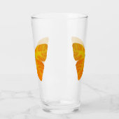 《植物》アスペンリーフバタフライ3 タンブラーグラス (左)