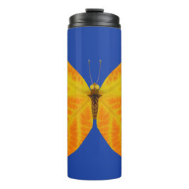 《植物》アスペンリーフバタフライ3 タンブラー