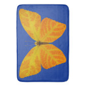 《植物》アスペンリーフバタフライ3 バスマット (正面縦)