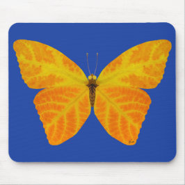 《植物》アスペンリーフバタフライ3 マウスパッド