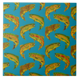 《植物》アスペンリーフレインボトルシームレスパターン2018 タイル