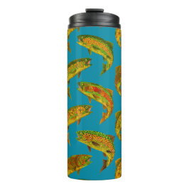 《植物》アスペンリーフレインボトルシームレスパターン2018 タンブラー