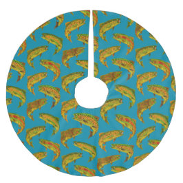 《植物》アスペンリーフレインボトルシームレスパターン2018 ブラッシュドポリエステルツリースカート