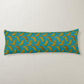 《植物》アスペンリーフレインボトルシームレスパターン2018 ボディピロー (裏面)