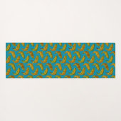 《植物》アスペンリーフレインボトルシームレスパターン2018 ヨガマット (裏面(横))