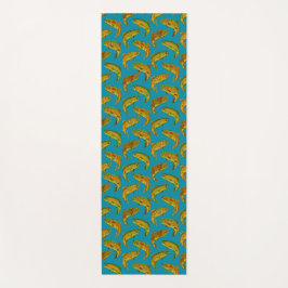 《植物》アスペンリーフレインボトルシームレスパターン2018 ヨガマット