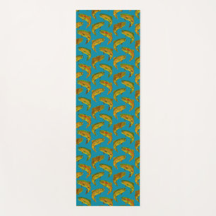 《植物》アスペンリーフレインボトルシームレスパターン2018 ヨガマット