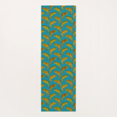 《植物》アスペンリーフレインボトルシームレスパターン2018 ヨガマット (裏面)