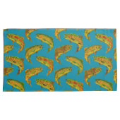 《植物》アスペンリーフレインボトルシームレスパターン2018 枕カバー (正面右)