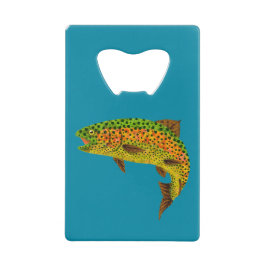 《植物》アスペンリーフレインボートラウト1 クレジットカード栓抜き