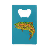 《植物》アスペンリーフレインボートラウト1 クレジットカード栓抜き (裏面)