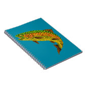 《植物》アスペンリーフレインボートラウト1 ノートブック (右側)