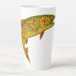 《植物》アスペンリーフレインボートラウト2 カフェラテマグ