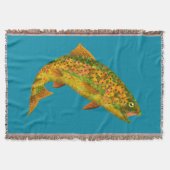 《植物》アスペンリーフレインボートラウト2 スローブランケット (正面)