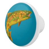 《植物》アスペンリーフレインボートラウト2 セラミックノブ (右)