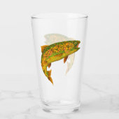 《植物》アスペンリーフレインボートラウト2 タンブラーグラス (裏面)