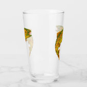 《植物》アスペンリーフレインボートラウト2 タンブラーグラス (左)