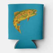 《植物》アスペンリーフレインボートラウト2 缶クーラー (正面)