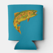 《植物》アスペンリーフレインボートラウト2 缶クーラー (裏面)