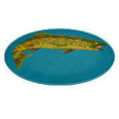 《植物》アスペンリーフレインボートラウト3 カッティングボード (角)