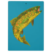 《植物》アスペンリーフレインボートラウト3 クリップボード (裏面)