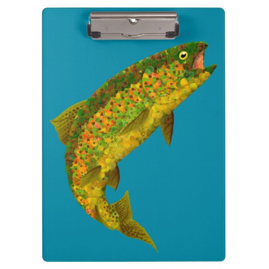 《植物》アスペンリーフレインボートラウト3 クリップボード (正面)