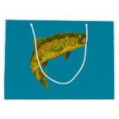 《植物》アスペンリーフレインボートラウト3 ラージペーパーバッグ (裏面)