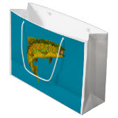 《植物》アスペンリーフレインボートラウト3 ラージペーパーバッグ (正面アングル)