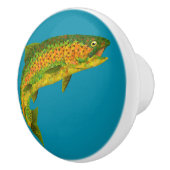 《植物》アスペンリーフレインボートラウト4 セラミックノブ (右)