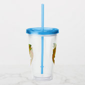 《植物》アスペンリーフレインボートラウト5 アクリルタンブラー (右)