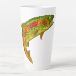 《植物》アスペンリーフレインボートラウト5 カフェラテマグ