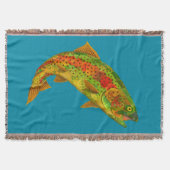 《植物》アスペンリーフレインボートラウト5 スローブランケット (正面)