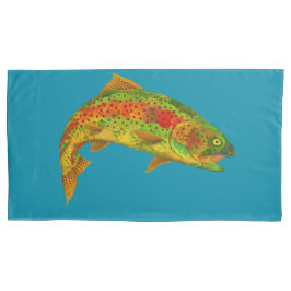 《植物》アスペンリーフレインボートラウト5 枕カバー