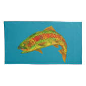 《植物》アスペンリーフレインボートラウト5 枕カバー (裏面-右)