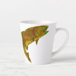 《植物》アスペンリーフレインボートラウト6 カフェラテマグ