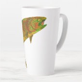 《植物》アスペンリーフレインボートラウト6 カフェラテマグ (右アングル)