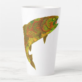 《植物》アスペンリーフレインボートラウト6 カフェラテマグ