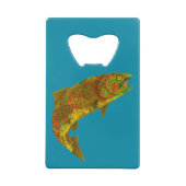 《植物》アスペンリーフレインボートラウト6 クレジットカード栓抜き (裏面)