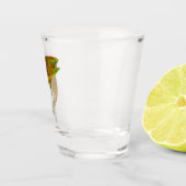 《植物》アスペンリーフレインボートラウト6 ショットグラス (右)