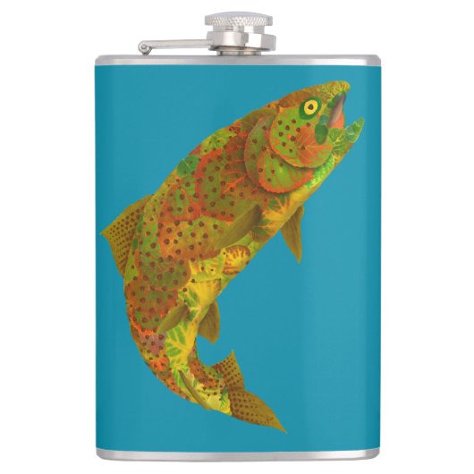 《植物》アスペンリーフレインボートラウト6 フラスク (正面)