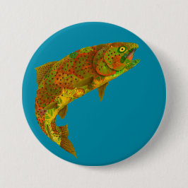 《植物》アスペンリーフレインボートラウト6 缶バッジ