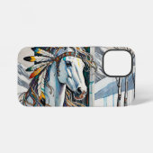 《植物》アスペン付きエリiPhone 12ミニタフケース iPhoneケース (裏面横)