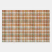 《植物》アスペン冬用プレイドラッピング紙シート ラッピングペーパーシート (正面3)