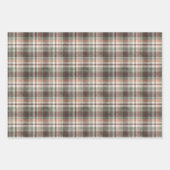 《植物》アスペン冬用プレイドラッピング紙シート ラッピングペーパーシート (正面)