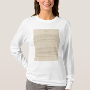 《植物》アスペン地区の地質学への伝説の地図書 Tシャツ